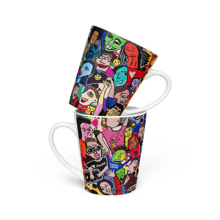 'Right here, Right now!' Art Mug - Image 2