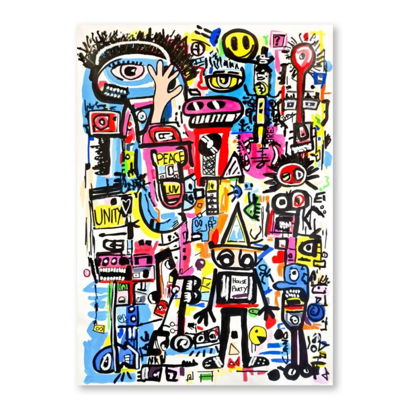 rave music art by Ciano